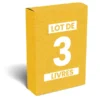 Lot de 3 livres